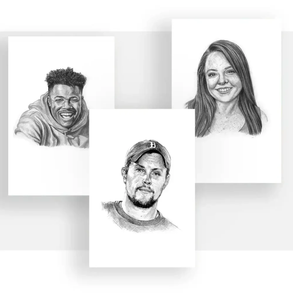 Into Light Project Home Page Portraits